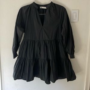 ZARA black mini dress